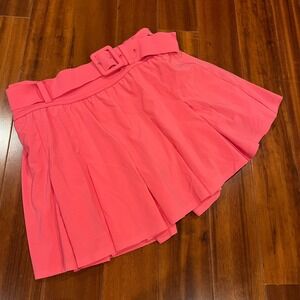 Aerie OFFLINE Pink Skirt‎ Mini Pleated Tennis Skirt Inner Shorts Belted Size XS